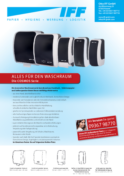 Waschraum- & Betriebshygiene